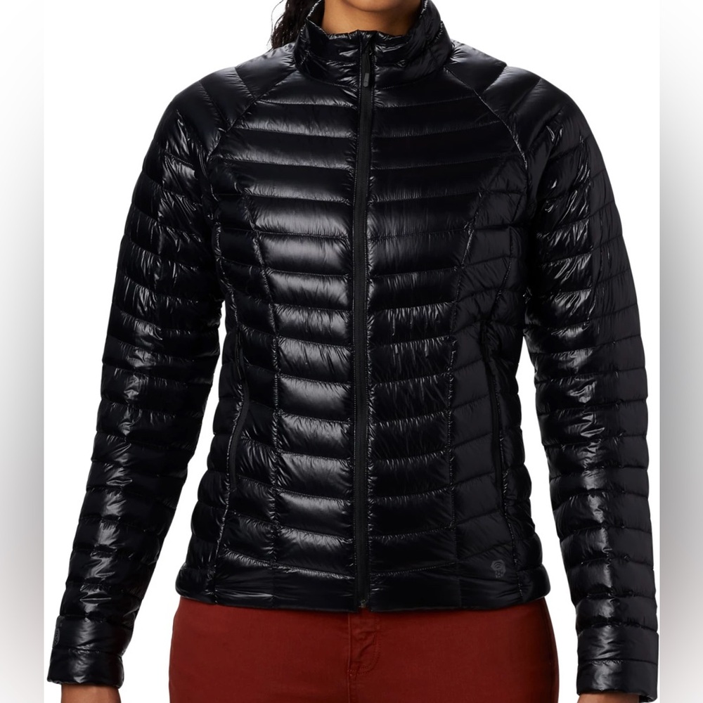 Mountain Hardwear Ghost Whisperer Down Jacket Womens New Sz Small Black